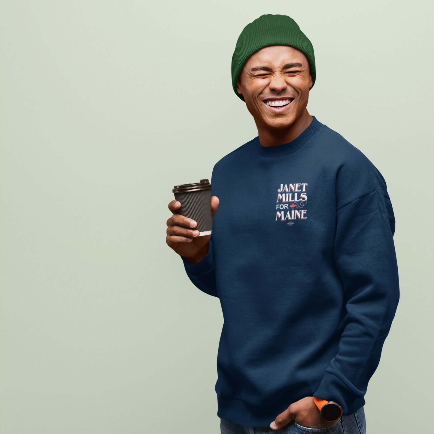 Janet Mills for Maine Crewneck Sweatshirt